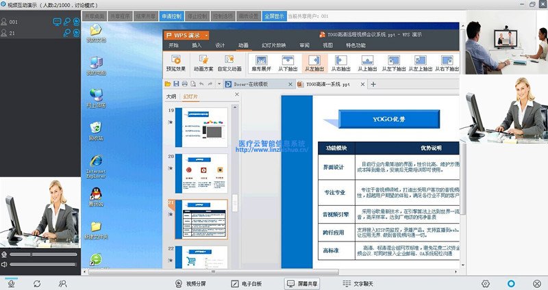 遠(yuǎn)程會(huì)議系統(tǒng)屏幕共享